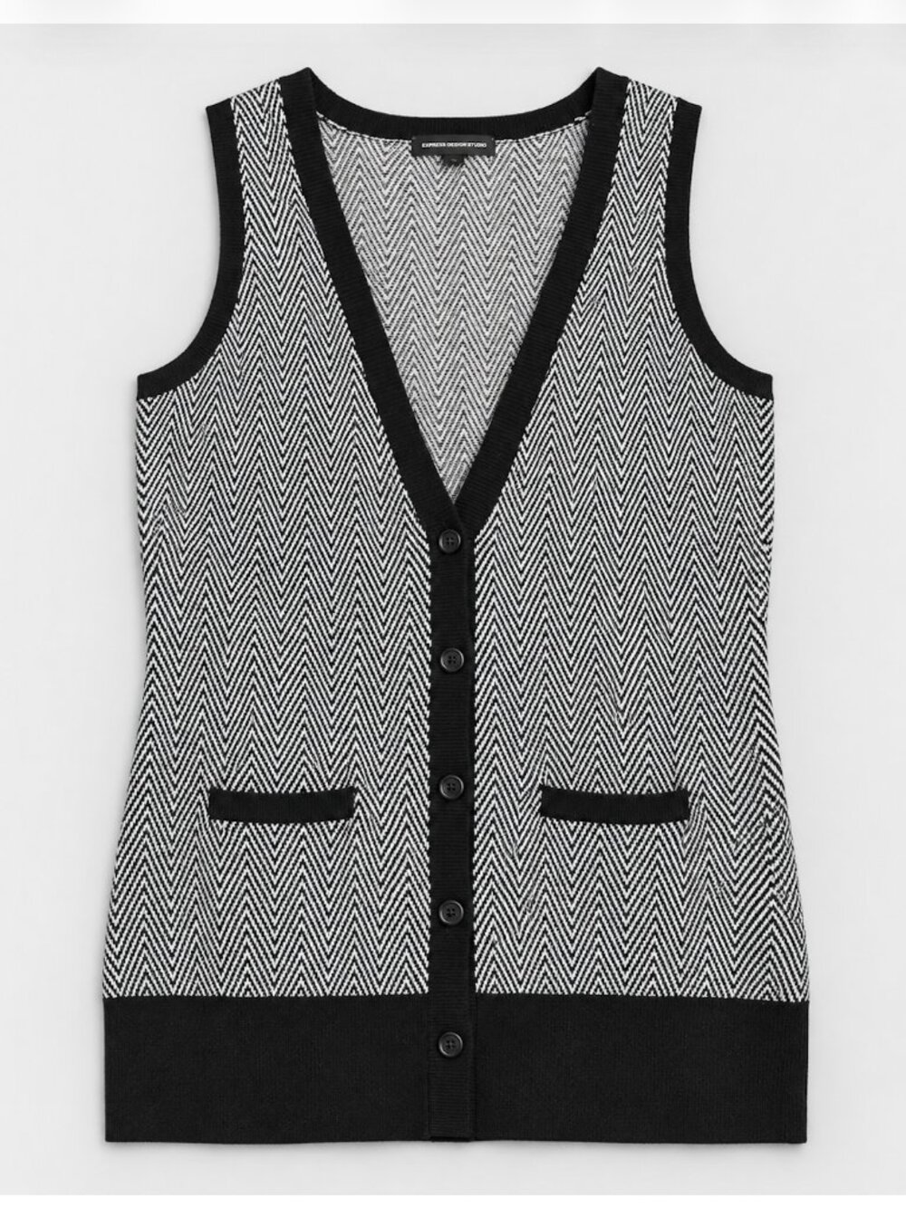 Y2K Vintage Express Sweater Vest